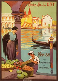Traders Gallery: Venice travel poster
