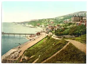 Ventnor, from East Cliff, Isle of Wight, England