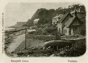 Images Dated 29th April 2016: Ventnor, Isle of Wight, Hampshire - Steephill Cove