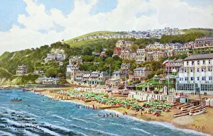 Ventnor, Isle of Wight, viewed from the Pier