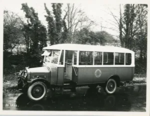 Thornycroft Prints: Venture Ltd A2 long bus, Wadham