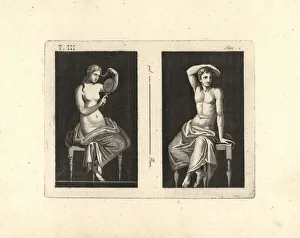 Antichità Gallery: Venus with a mirror and Vulcan