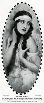 Mikhail Prints: Vera Fokina, Russian ballet dancer