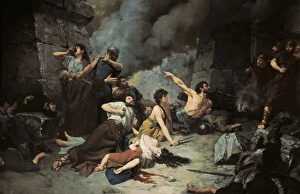 Relative Gallery: VERA Y ESTACA, Alejo (1834-1923). The Last Days