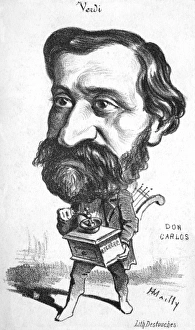 Images Dated 2nd May 2017: Verdi cartoon Mailly