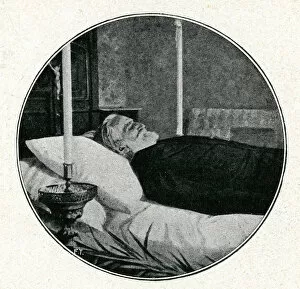 Images Dated 2nd May 2017: Verdi deathbed