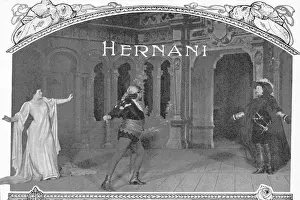 Boulogne Prints: VERDI, Giuseppe (1813-1901). Hernani, play by