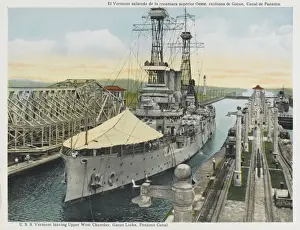 VERMONT IN GATUN LOCKS