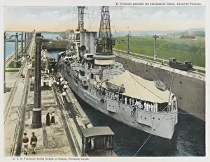 VERMONT IN GATUN LOCKS