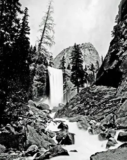 Yosemite Prints: Vernal Fall, Yosemite, California