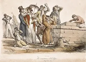 Carnavalet Prints: VERNET, Carle (1758-1836). The Lovers of
