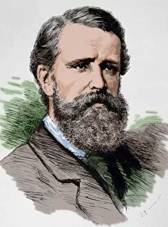 Images Dated 17th January 2013: Verney Lovett Cameron (1844-1894). Engraving. Colored