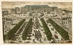 Birds Eye Prints: Versailles Birdseye View