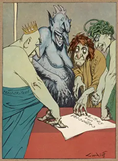 Treaty Prints: Versailles - Greed Revenge