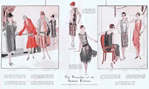 Linker Prints: The versatility of Summer fashions, 1927