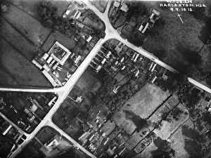 Vertical Aerial Image of Denton Cross Roads 4H2B Harlaxt?