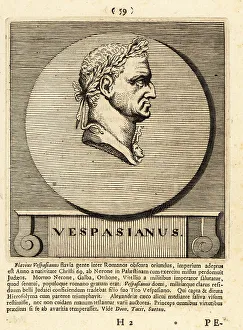 Gods And Heroes Prints: Vespasian, Roman emperor