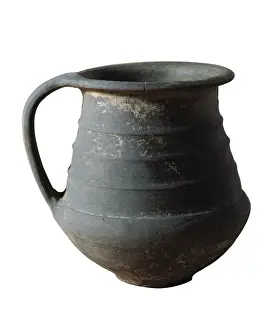 Cabrera Prints: Vessel from 2nd c. BC. Iron Age. Ceramics. SPAIN