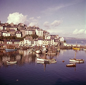 Vessels in Brixham Harbour, Devon