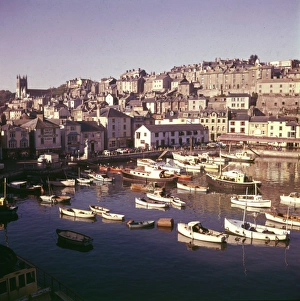 Vessels in Brixham Harbour, Devon
