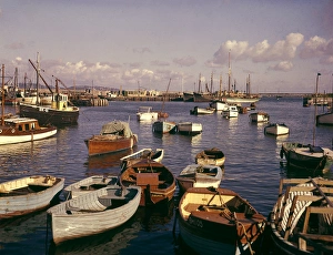 Vessels in Brixham Harbour, Devon