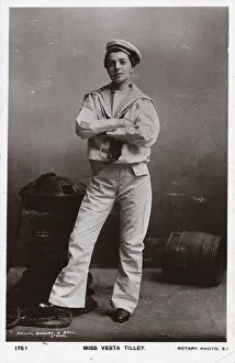 Vesta Tilley music hall male impersonator 1864-1952