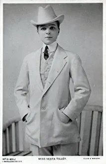 Vesta Tilley music hall male impersonator 1864-1952