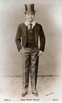 Powles Prints: Vesta Tilley music hall male impersonator 1864-1952