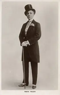 Vesta Tilley music hall male impersonator 1864-1952