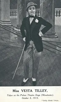 Vesta Tilley music hall male impersonator 1864-1952