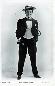 Vesta Tilley music hall male impersonator 1864-1952