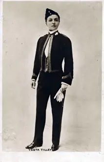Vesta Tilley music hall male impersonator 1864-1952