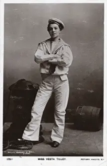 Vesta Tilley music hall male impersonator 1864-1952
