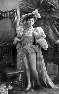 Vesta Tilley in pantomime at Drury Lane Vesta Tilley in pantomime at Drury Lane