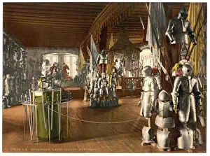 Thuringia Prints: Veste Coburg Rostsaal (i. e. Rustsaal), Thuringia, Germany
