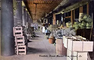 Vestibule Prints: Vestibule, French Market, New Orleans, USA