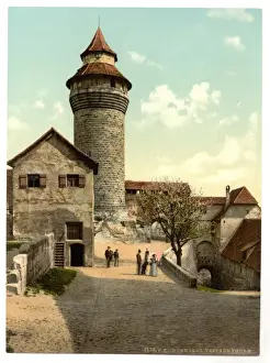 Vestner Tower, Nuremberg, Bavaria, Germany