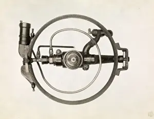 Brake Prints: Veteran car wheel and brake