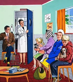 Bird Cage Prints: At the vets