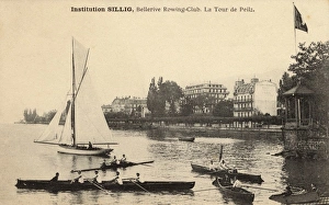Images Dated 14th June 2011: Vevey on Lake Geneva, Switzerland