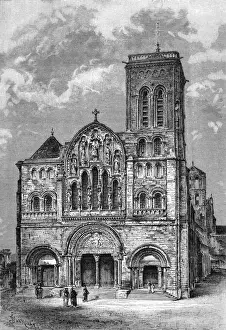 Vezelay Abbey, Burgundy, France
