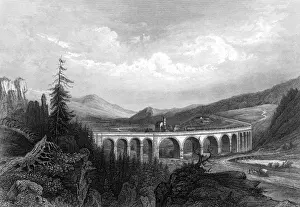 Viaduct over the Semmering, Austria
