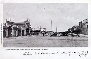 Nuova Prints: Viareggio, Italy - nuova passeggiata Lungo Mare