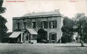 Vicarage Prints: The Vicarage, Burrington, Blagdon, England