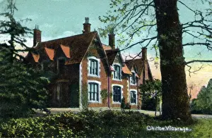 Vicarage Prints: Vicarage, Chittoe, Wiltshire
