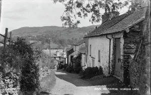 Vicarage Prints: Vicarage Lane in Hawkshead