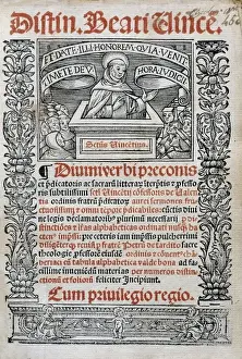 Leyden Prints: VICENTE FERRER, Saint (1350-1419). Saint Vincent
