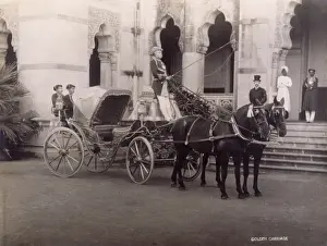 Viceregal Prints: Viceregal Coach, India