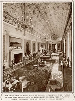 Viceroy Collection: Viceroys House in New Delhi, the Long Drawing-Room