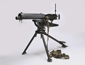 Fitted Prints: Vickers. 303 in Class C medium machine gun, 1910